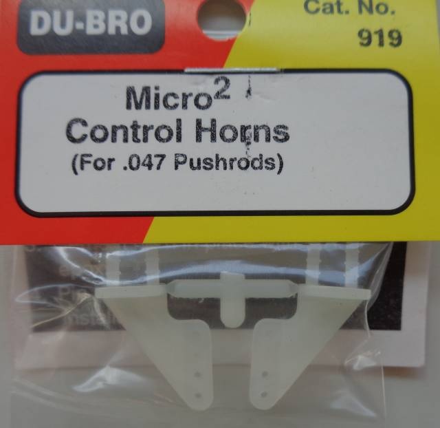 Micro Ruderhorn, 2 Stück, Typ B mit integrierter Schraube
