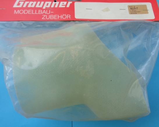 Kühlgebläsegehäuse, GfK,         Ø 12 cm