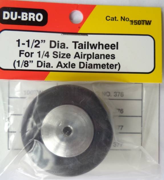 Alu-Fahrwerkrad 38 mm Dia./ (Spornrad) - vorr.1.3.25 -