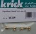 Signalhorn Metall 7 x 23 mm, 2 Stück