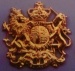 Wappen 61x60mm, 1 Stück, (Tombak)