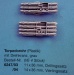 Torpedorohr Drilling (Plastik) mit Drehkranz, grau