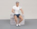 Figur Carlo 1:10 Sportboot-Fahrer 3D Resin, bereits lieferb.