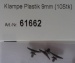 Klampe Plastik 9 mm (10Stk)