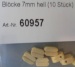 Blöcke 7mm hell (10 Stück)