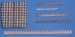 Gräting-Bausatz  Holz 33 mm x 33 mm (30 Leisten)
