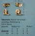 Takelrolle Ms , Metall vernickelt Ø.4mm