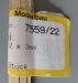 ABACHI-Vierkantleisten  2 x 3 mm, 1 m lang, 10 Stück