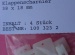 Klappenscharnier 38 x 18 mm,  4 Stück  - NEU -