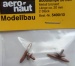Bootsklampen, Metall brüniert 20 mm lang, 2 Stück