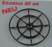 Steuerrad Ø 60 mm, Kunststoff