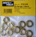 Bullaugen, Messing, 14 mm, 10 Stück