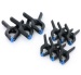 Nylon Grip Klemmen - 3 Kl. mit 75 mm + 6 Klemmen m. 50 mm