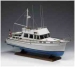 Grand Banks Motoryacht,, Länge 72 cm, Stand- u. Fahrmodell
