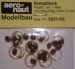 Klumpblock (Plastik), 5 mm Höhe, 1 Rille, 20 Stück