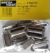 Ausguss (Durchzug vernickelt) 22 x 8 x 8 mm, 20 Stück