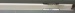 Plastik-Halbrohr, Breite 10 mm, 1 m lg., Wandstärke 1,00 mm