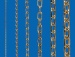 Ankerkette ohne Steg 1,5 x5,7x8,7 mm,  5 m lang