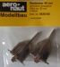 Sandanker 40 mm, 2 Stück, vernickelt, beweglich