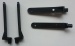 Halter für Doppelkotflügel, 4 Stück  (Kunststoff)