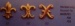 Verzierung 18x18mm, 2 Stück (Tombak)