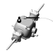 Wedico-Sperrdifferential Metall  3 : 1, für   Hinterachse