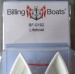Rettungsboote aus Kunststoff 26 x 90 mm, 2 Stück