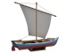 Segelboot 1:35 Bausatz, Länge 17,70 cm