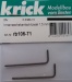 Innensechskantschlüssel 1,5 mm, 2 Stück  -RABOESCH-