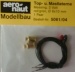 Top- und Mastlaternen 3V,Ø 6mm, Höhe 10 mm, grün/rot, 1 Paar