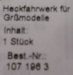 Heckfahrwerk, kompl.  f. Spornrad, superleicht (ohne Rad)