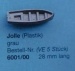 Jolle, grau.28 mm, 5 Stück
