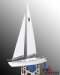 Comtesse Segelyacht  Baukasten, Länge 95 cm