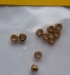 Bullaugen, Messing, 4 mm, 10 Stück