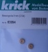Messingrolle 8 mm (2 Stk)