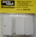 Tür (plastik) R weiss  36 x 17 mm, 10 Stück
