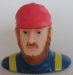 Sport-Pilot mit Kappe, Maßst.1 : 10, Abm. 45x25x40 mm, 7 g