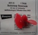 Hochleistungs-Rennschr.  M 5, rechts  40 mm -rot -, 3x vorr.