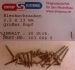 BLECHSCHRAUBEN .2,2 X 13 mm, grosser Kopf