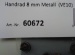 Handräder, 8 mm, Metall, 10 Stück