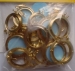 Bullaugen mit Deckel,  Ø 23 mm, 10 Stück,