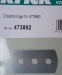 Ersatzklinge für 473860
