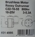 ROXXY BL Outrunner C22-16-55  800kv