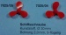 Schiffsschraube, Kunststoff Ø 30 mm, linksl., Bohrung 2 mm