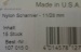 Nylon Scharniere, Breite 11 mm, Länge 28 mm, 15 Stück