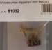 Wasserpumpe, doppelt, Höhe 11 mm, Metall