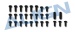 Schrauben-Set F.Chassis T-REX