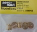Seiltrommel, messing, Breite m. Bund 10 mm, 5 Stück