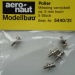 Einzelpoller, vernickelt, 5 mm hoch, 5 Stück