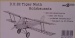 Holzbausatz D.H.82 Tiger Moth - Neu -  (Spannw. 40 cm)